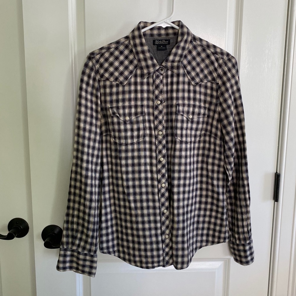 Lucky brand plaid button down